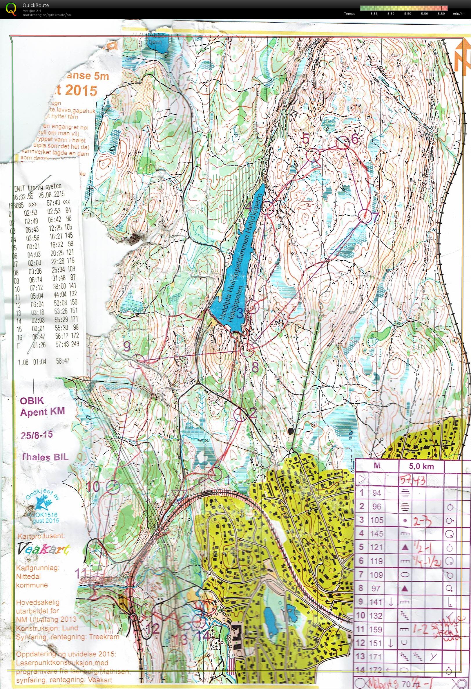 OBIK P20, åpent mesterskap (25-08-2015)