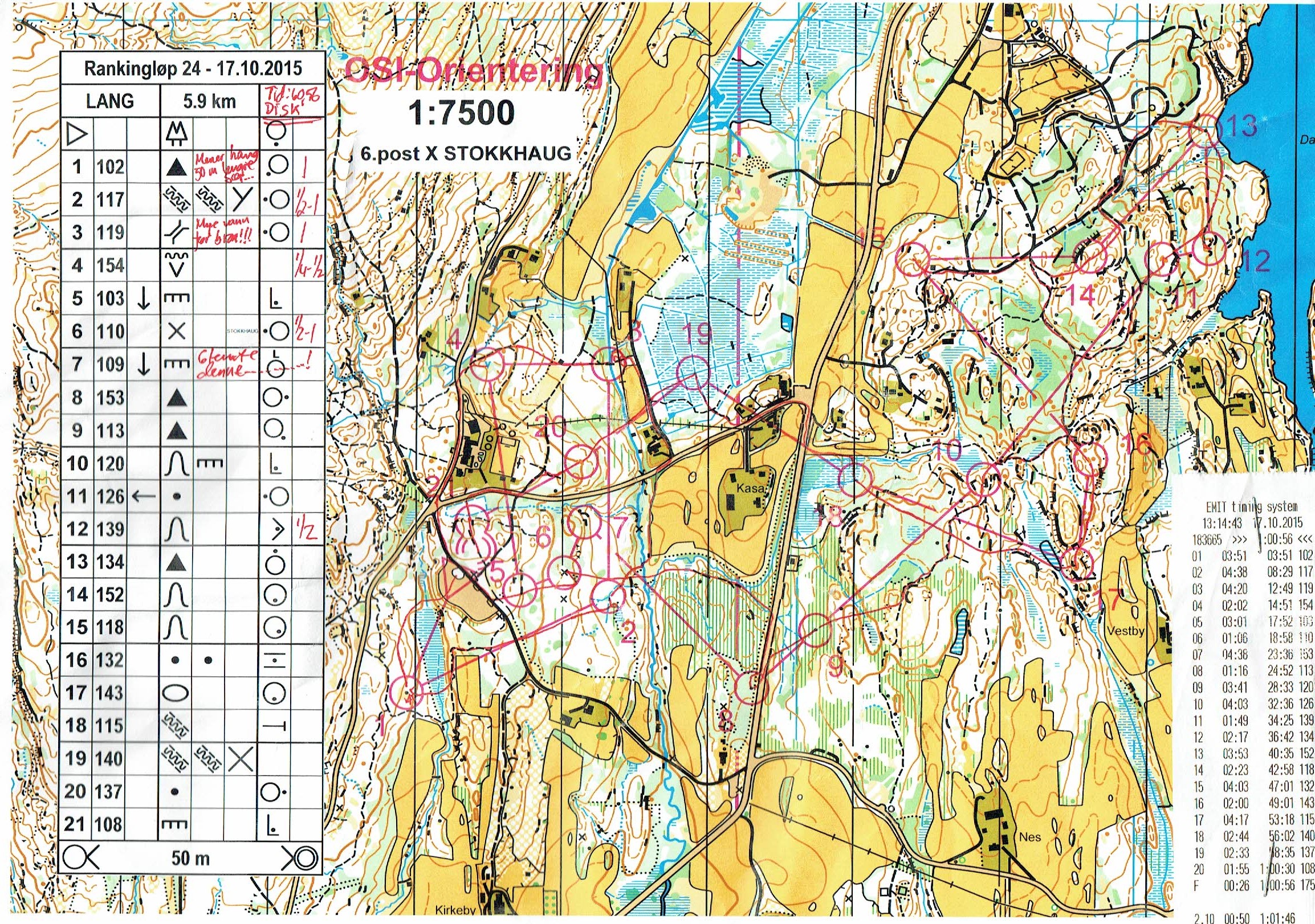 GeoForm/OSI Rankingløp 24 (17-10-2015)