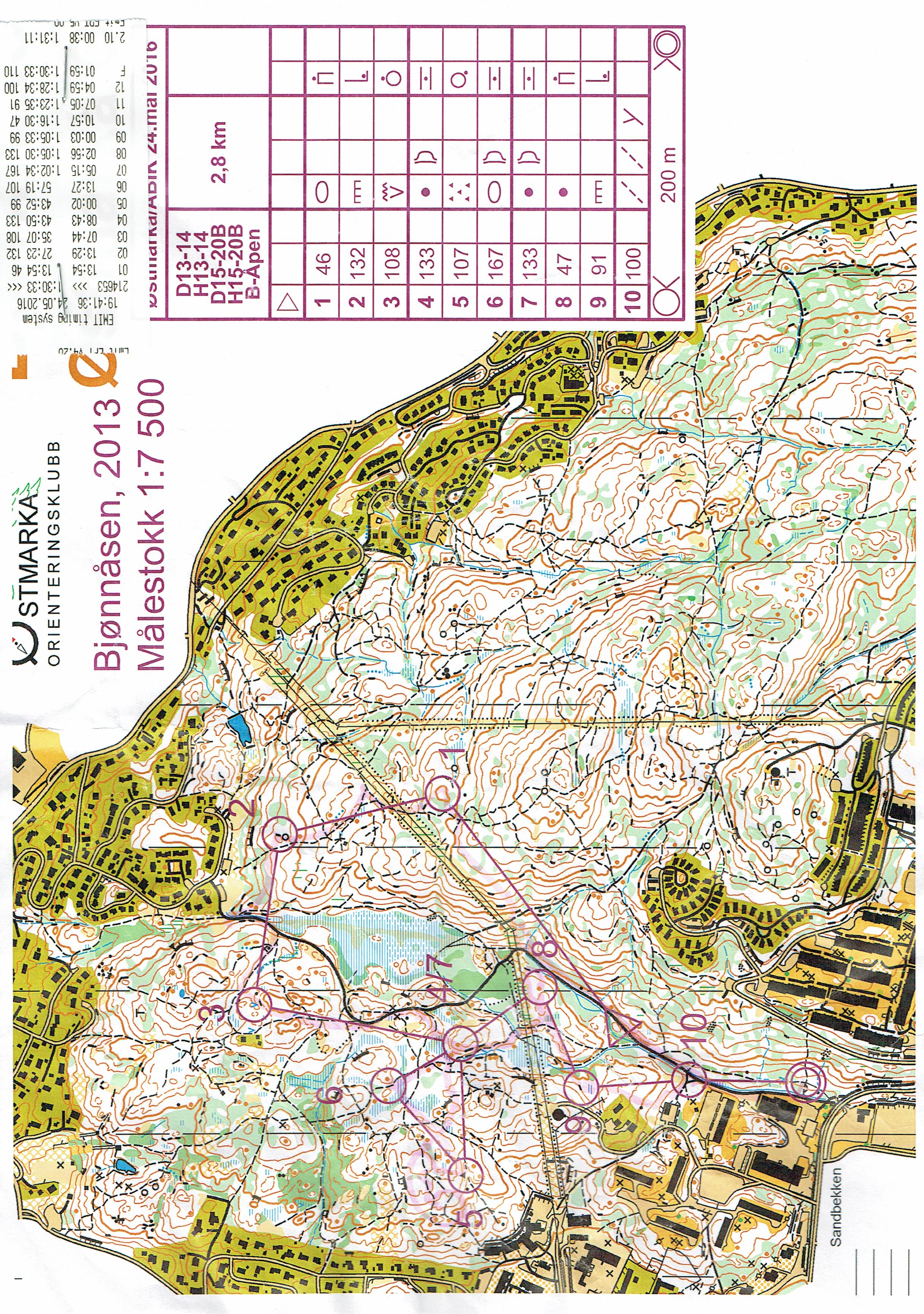 Østmarka OK karusell (2016-05-24)