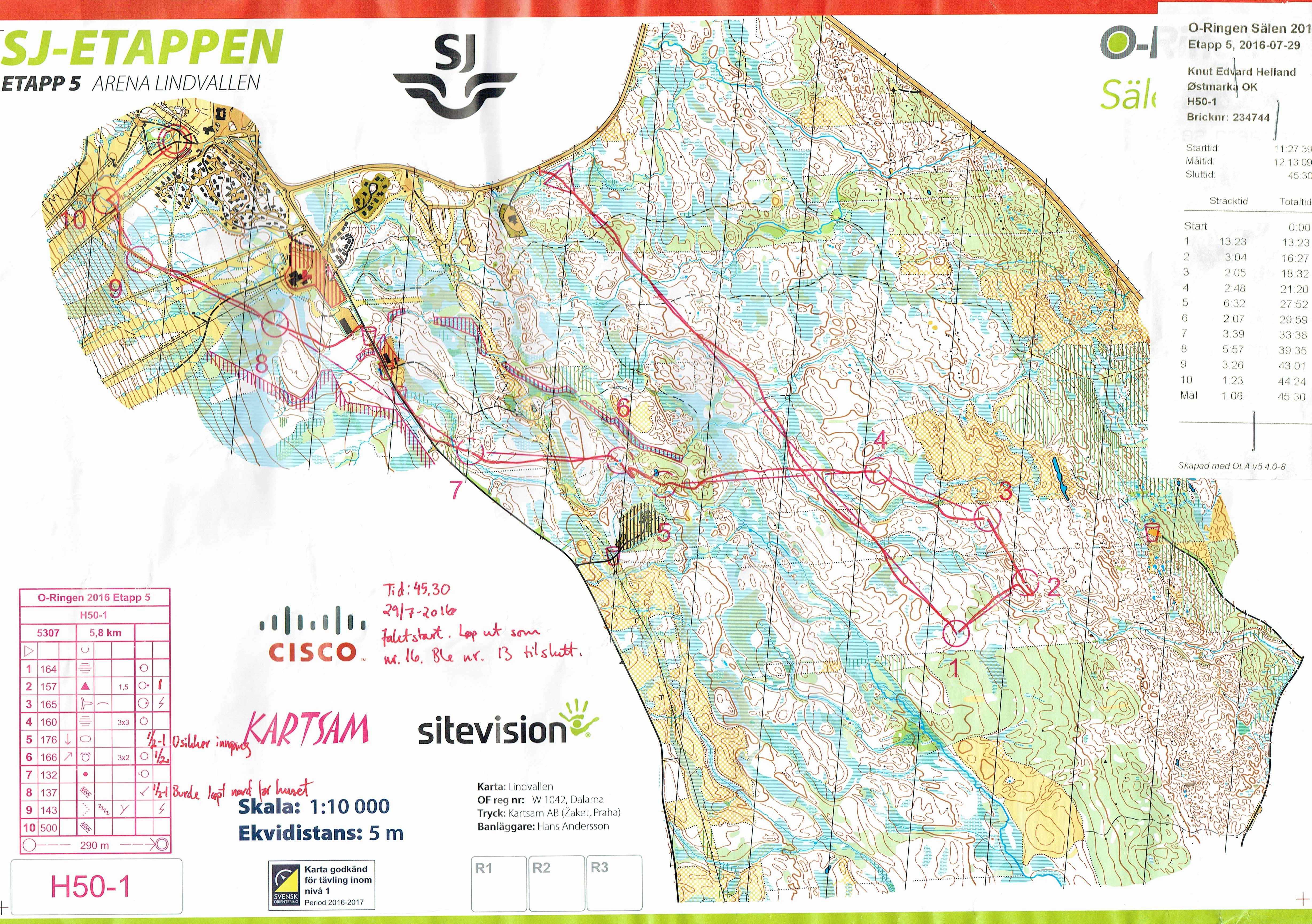 O-Ringen 2016 (29/07/2016)