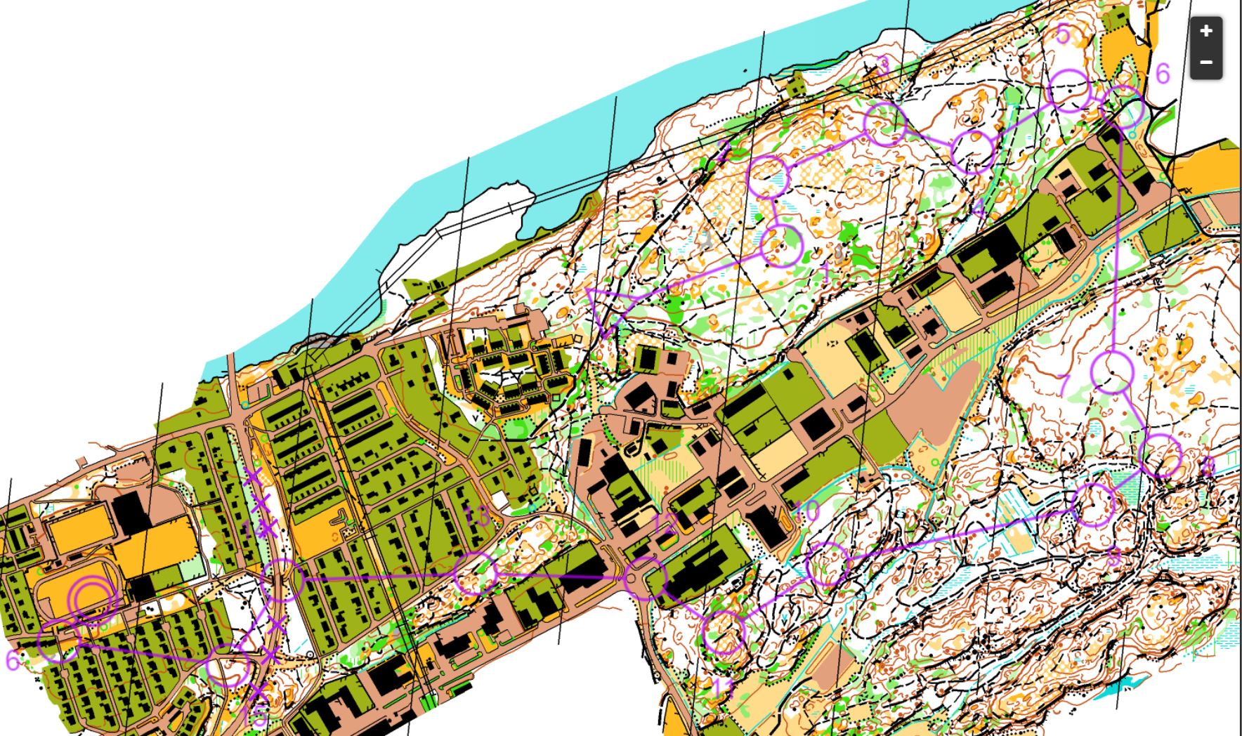 Rocky Orienteering Circus 2016 - publikumsløp VM (2016-08-21)