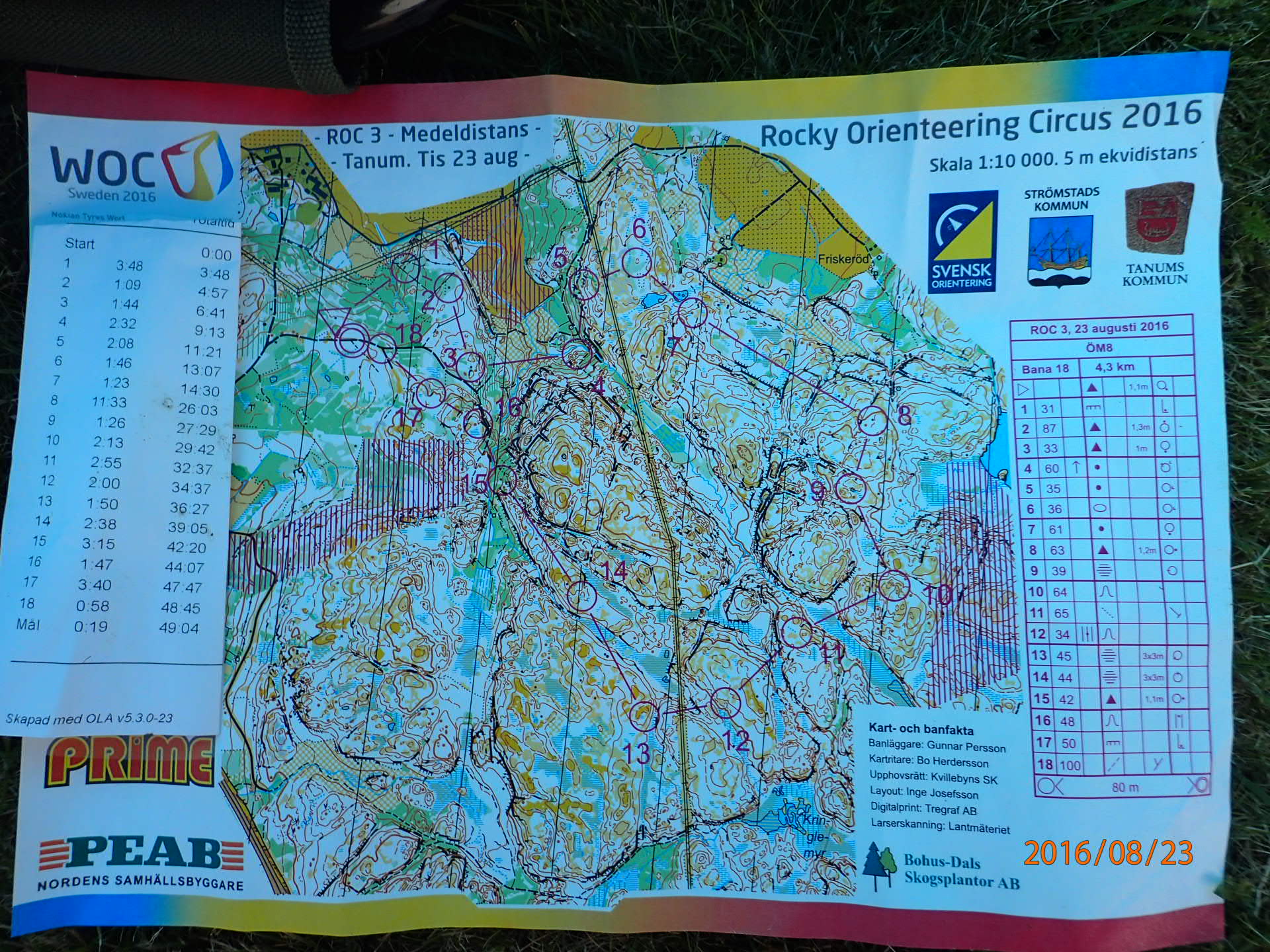 Rocky Orienteering Circus 2016 - publikumsløp VM (23/08/2016)