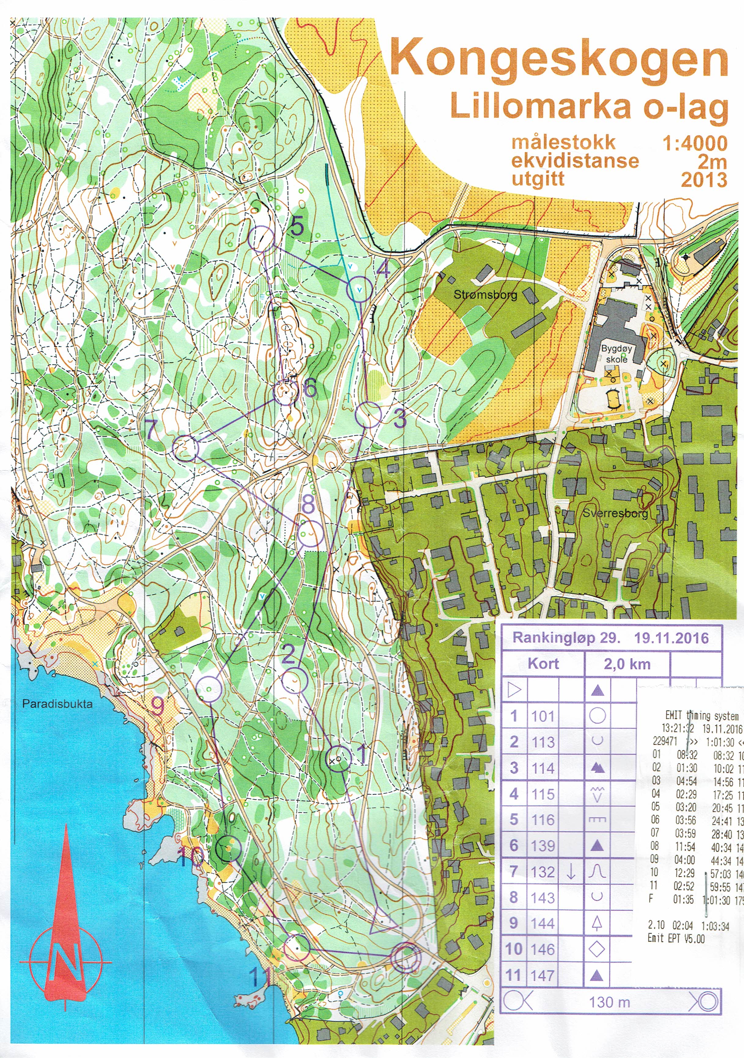 Geoform Rankingløp (19-11-2016)