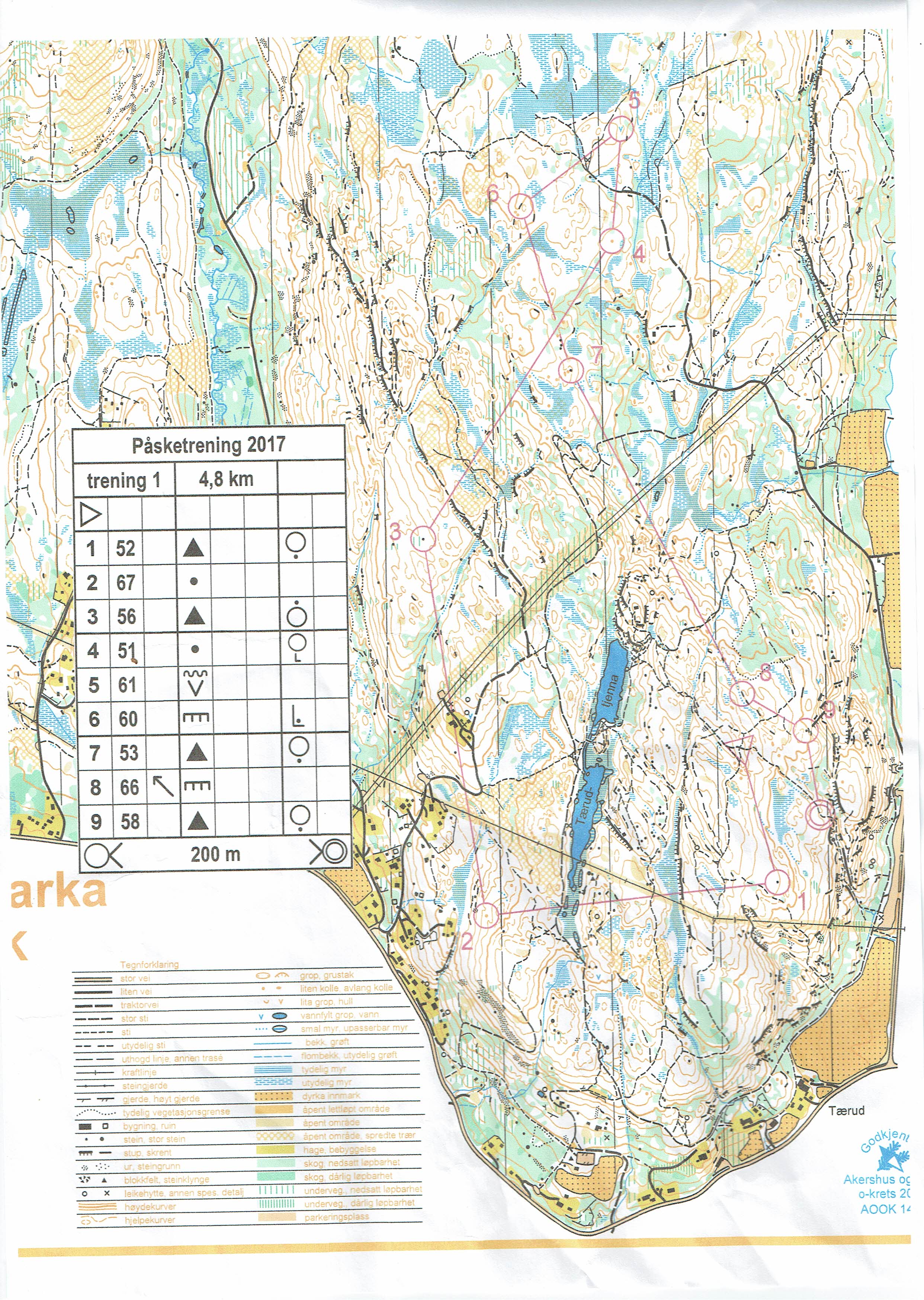 Tronds påskeløype (09-04-2017)