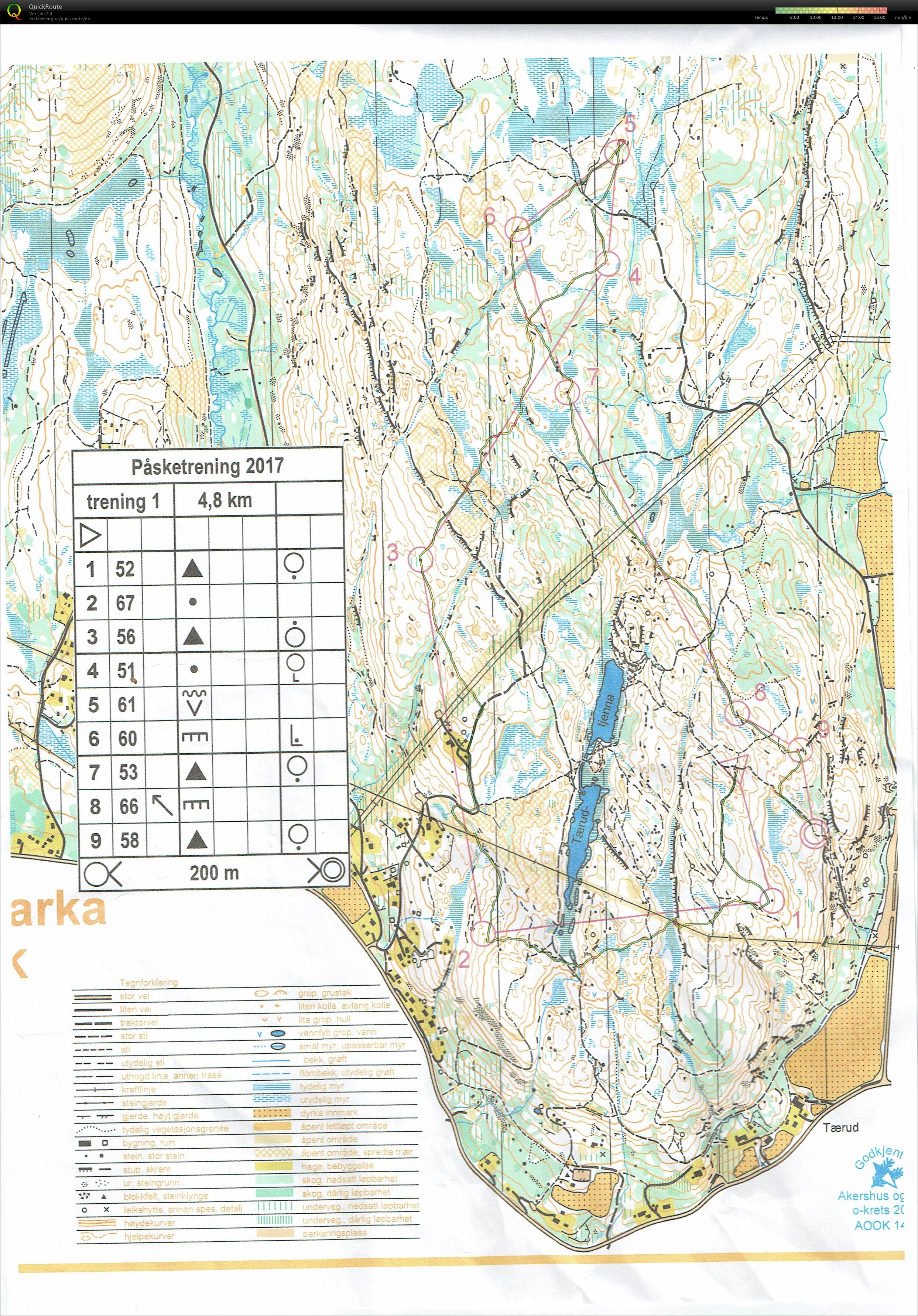 Tronds påskeløype (09-04-2017)