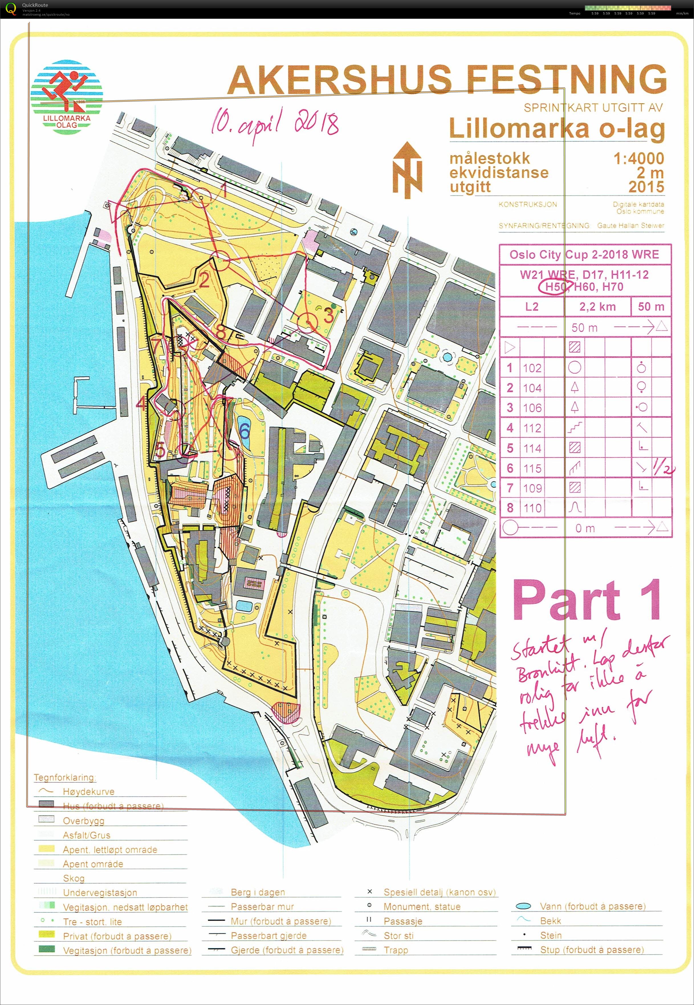 Oslo City Cup (10-04-2018)