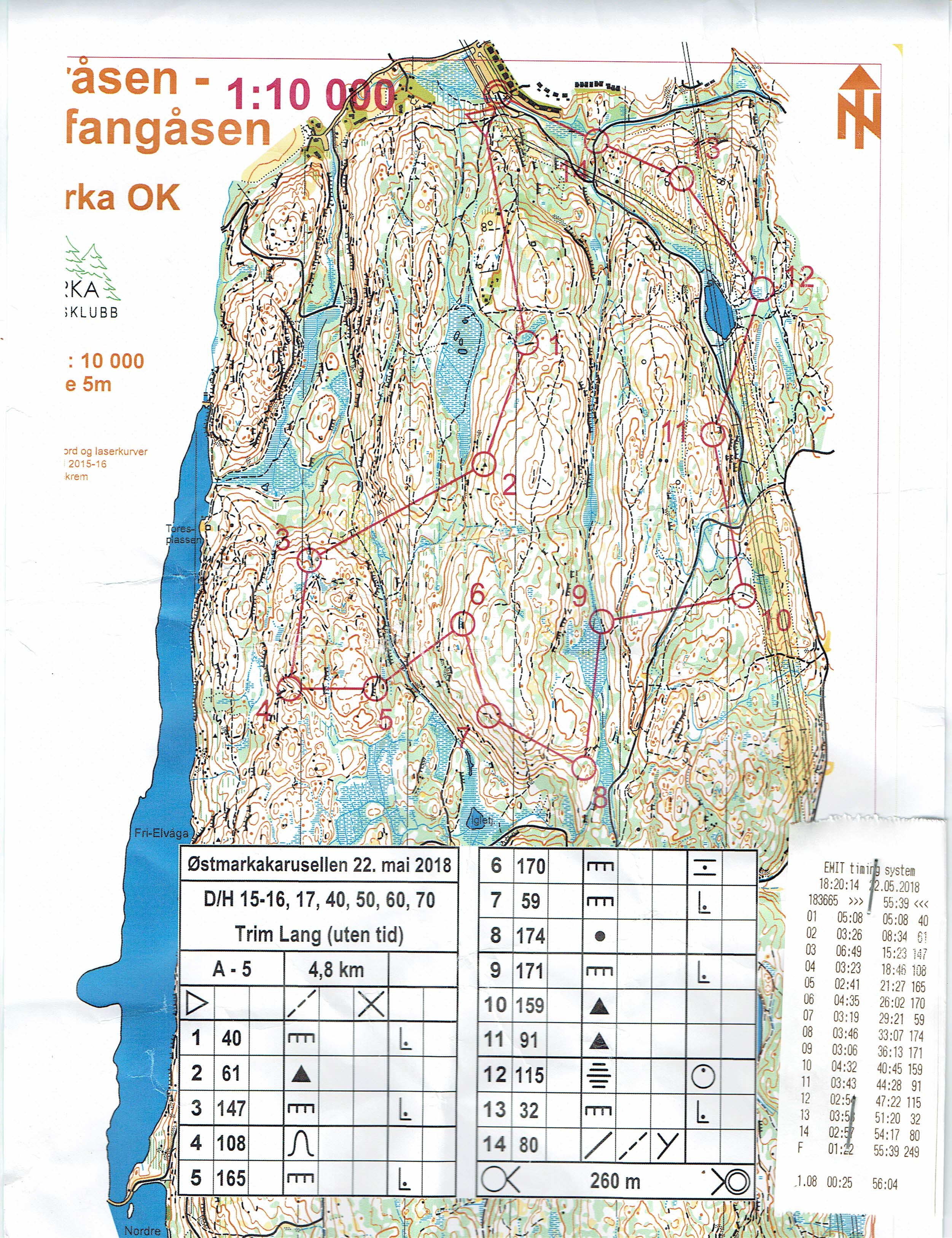 Østmarkakarusell (2018-05-22)