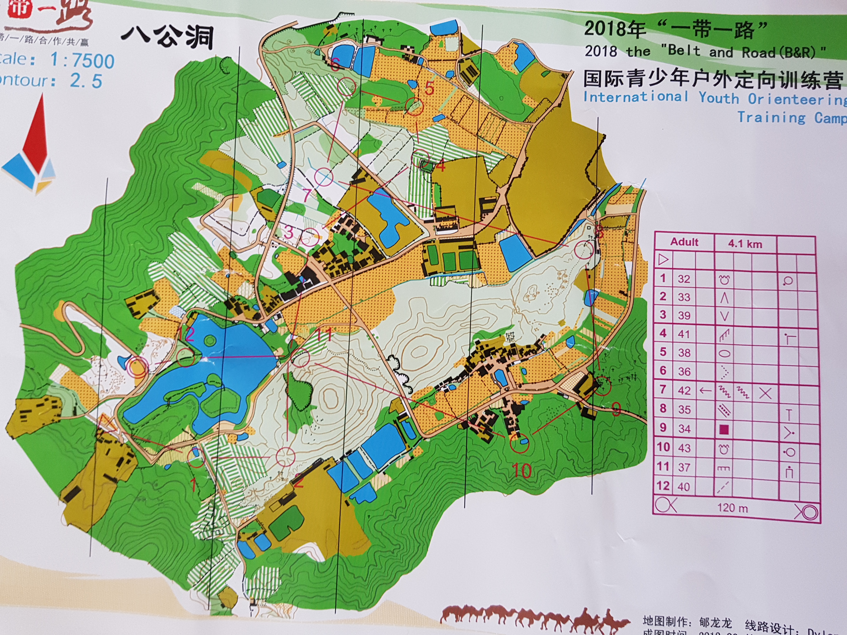 Belt and Road International Youth Orienteering Camp (28-10-2018)