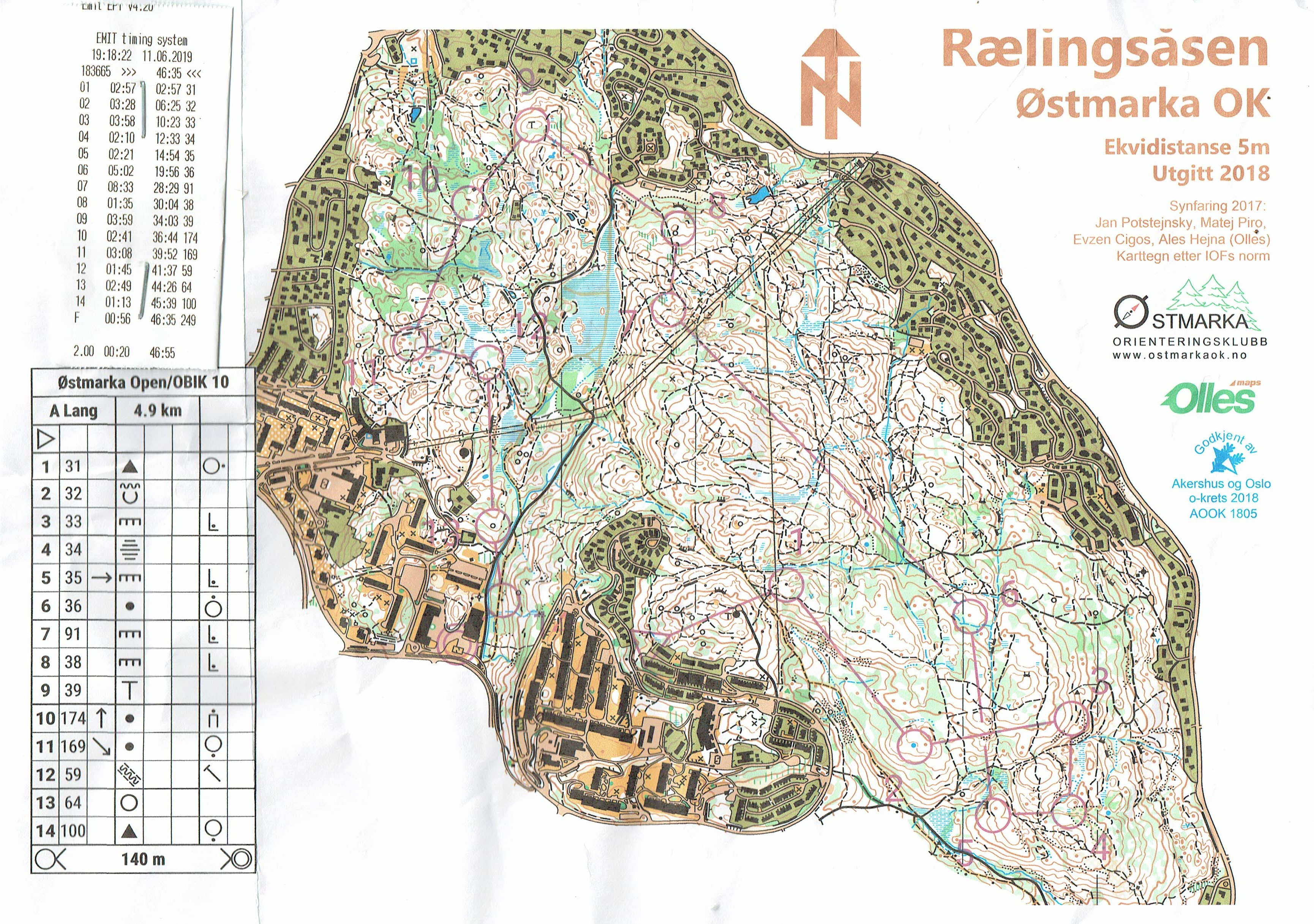 Østmarka Open / OBIK (11-06-2019)