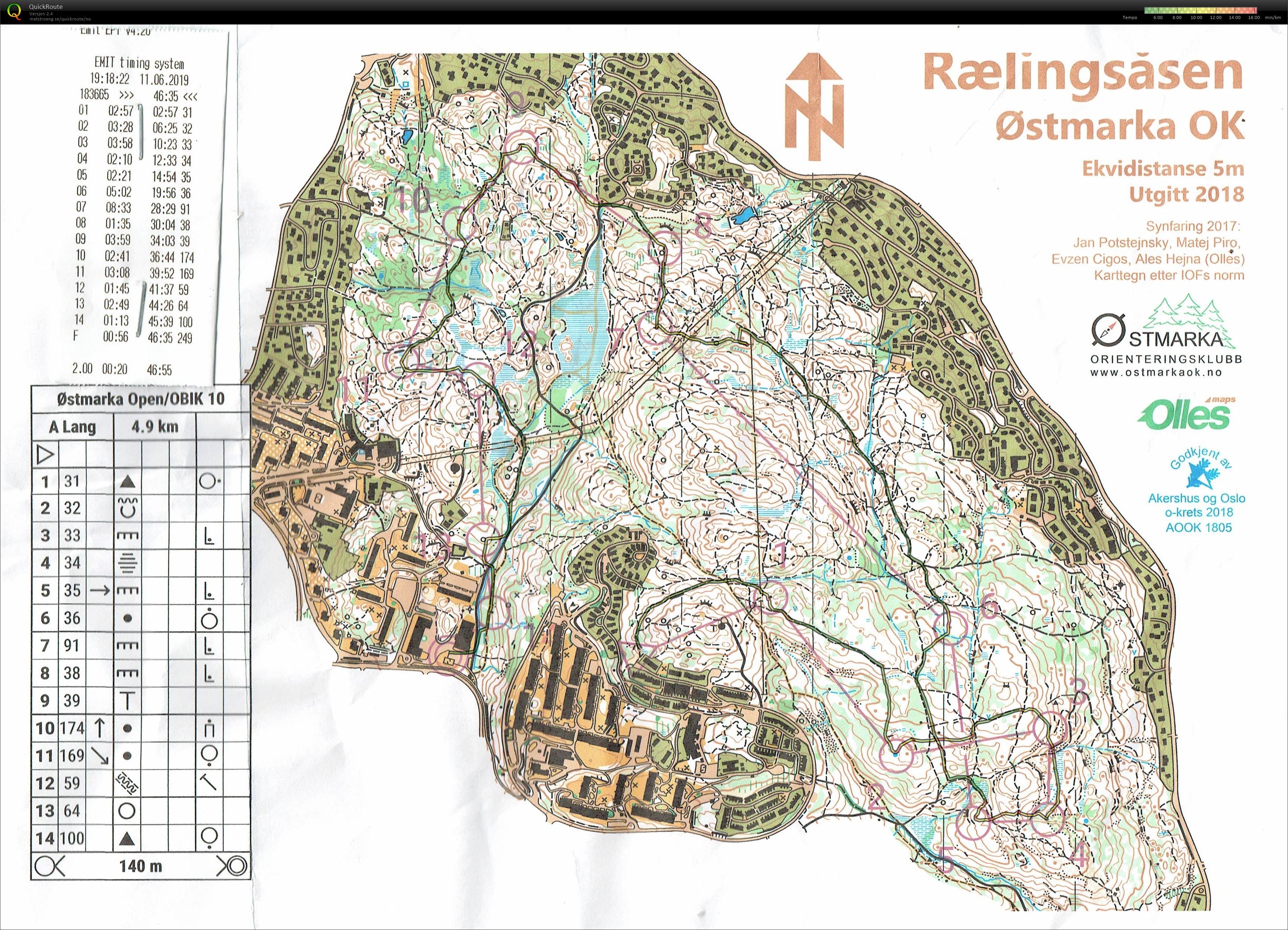 Østmarka Open / OBIK (11.06.2019)