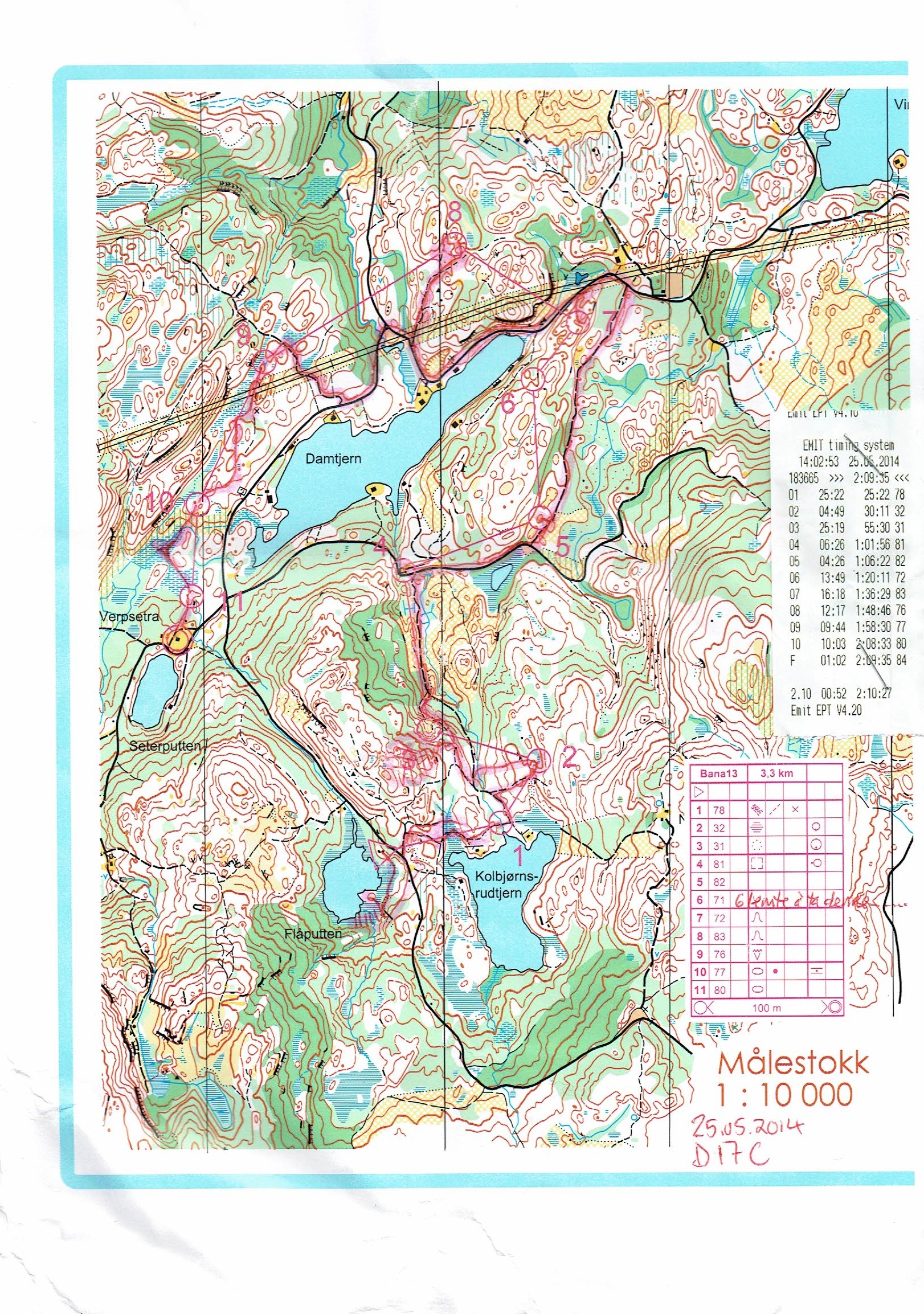 Finnemarka Vårløp (25/05/2014)