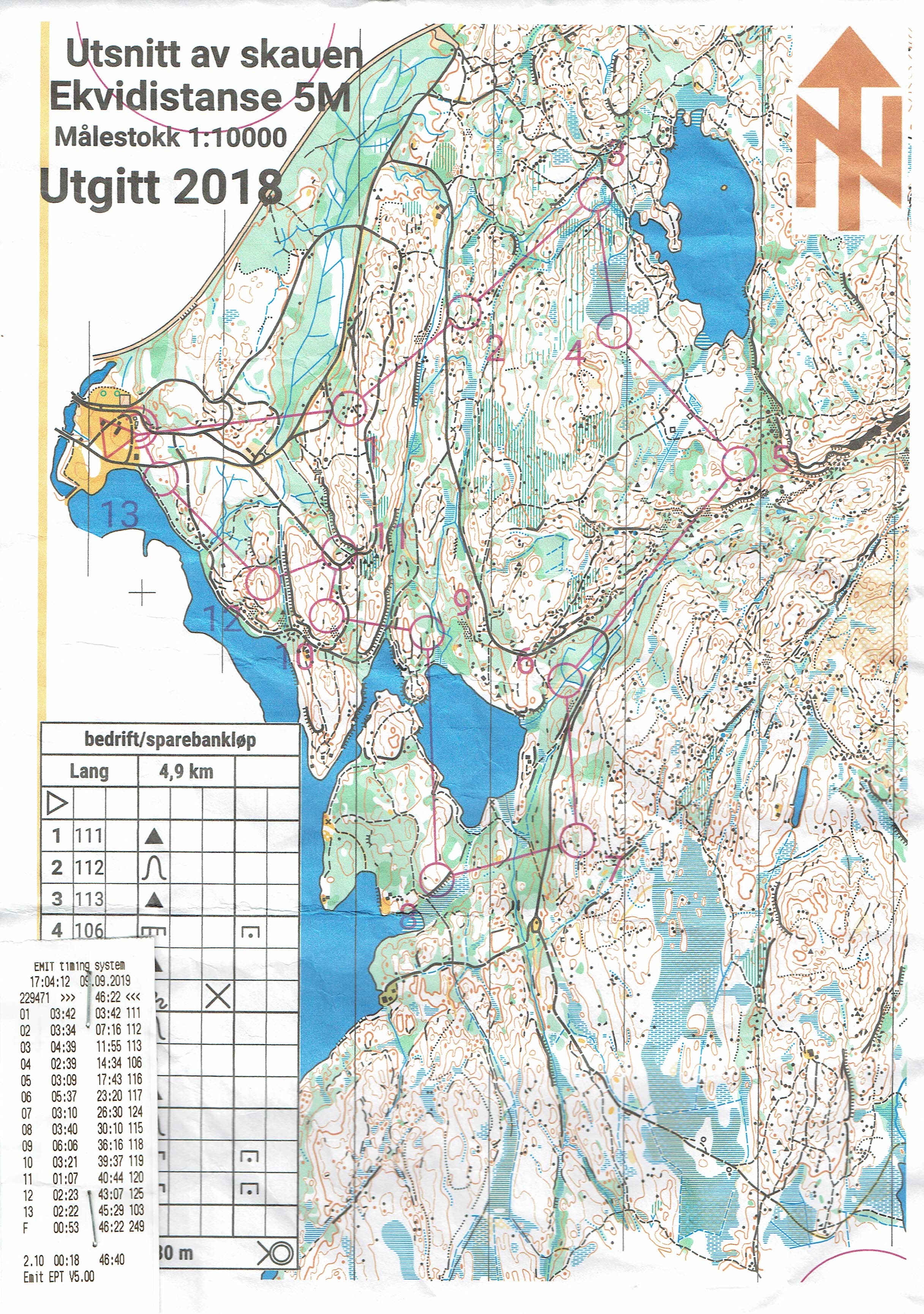 ABIK / Sparebankløp OK Øst (09-09-2019)