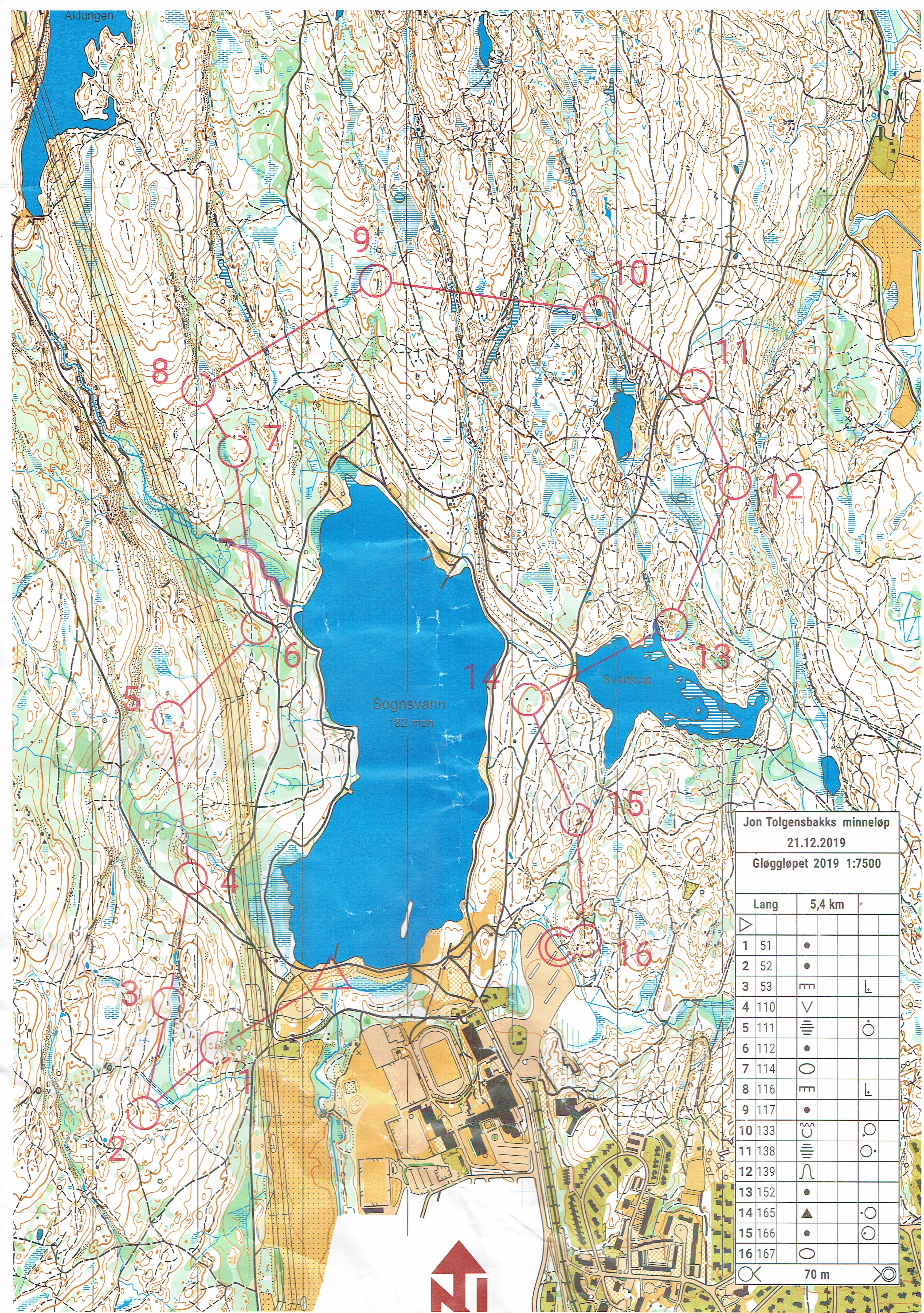 Geoform - Jon Tolgensbakks minneløp - gløggløpet (21/12/2019)