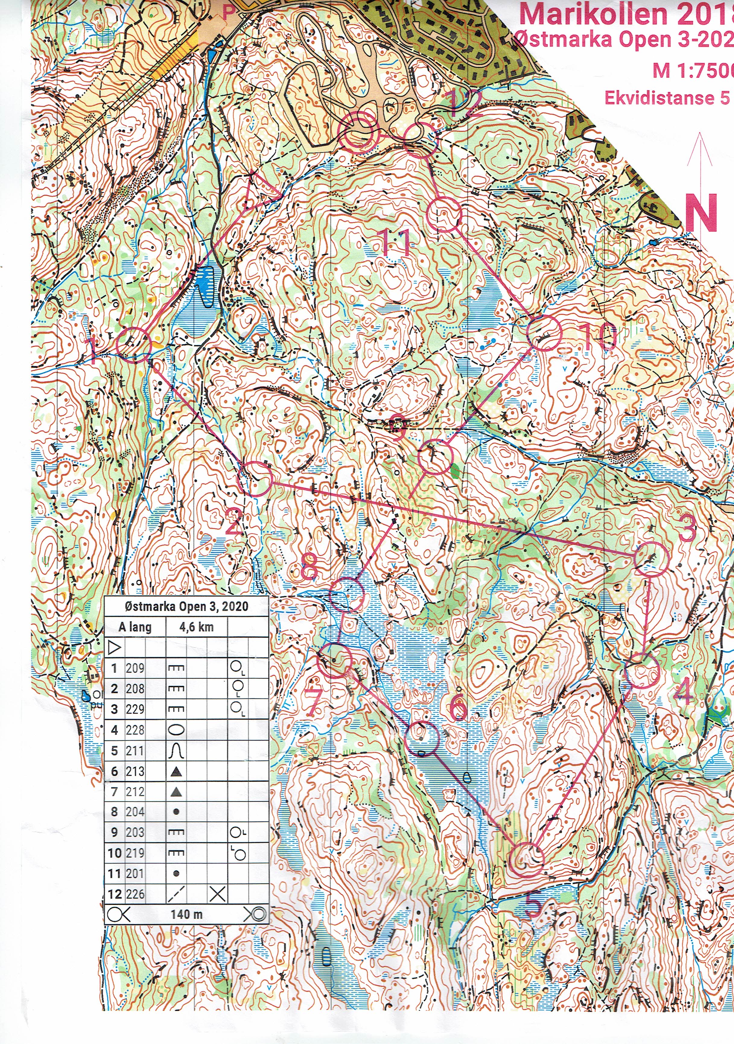 Østmarka Open, klubbmesterskap mellom (26-05-2020)