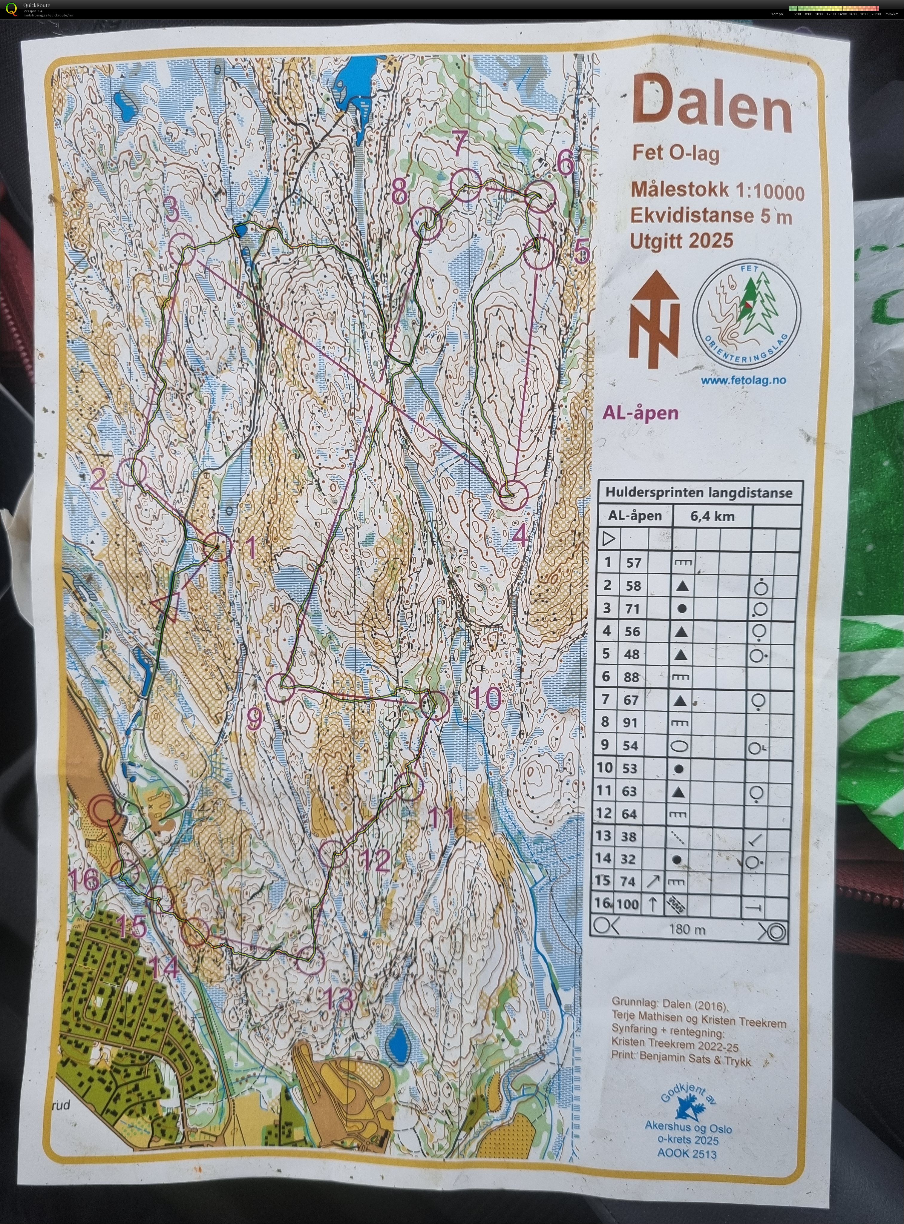 Huldersprinten - Langdistanse (25.05.2025)