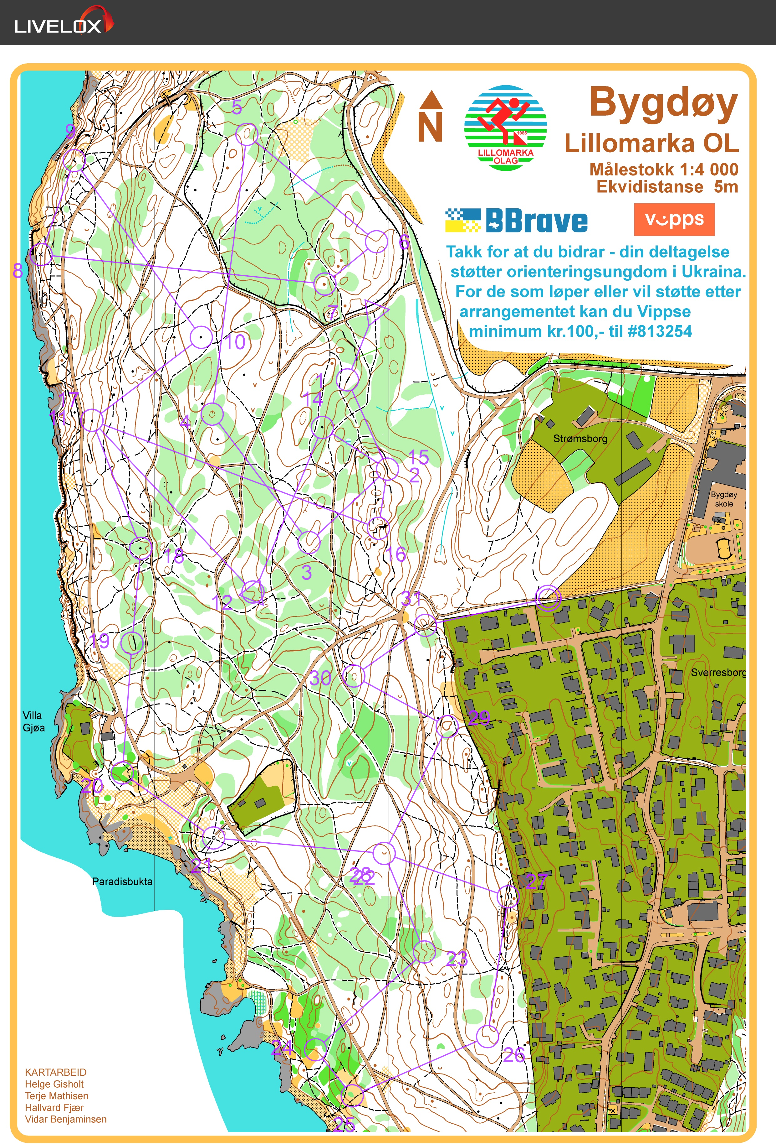 BBrave Oslo løp 1 - Run for the Children of Ukraine (28.03.2026)