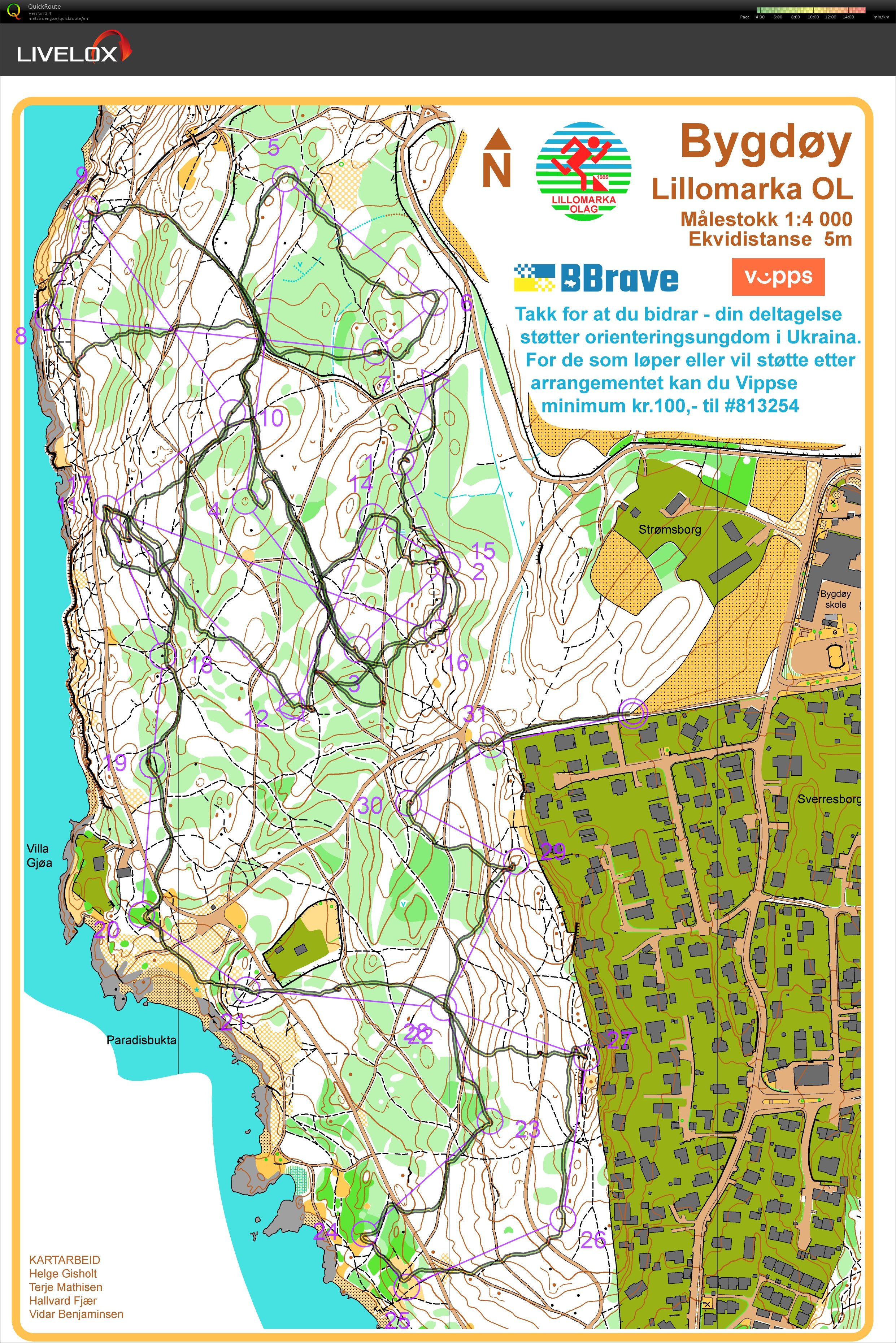 BBrave Oslo løp 1 - Run for the Children of Ukraine (28.03.2026)